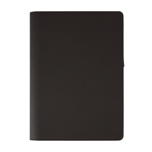 slide 2 of 3, Office Depot Brand Premium Folio Notebook, Junior, 1 Subject, Narrow Ruled, Black, 60 ct; 5 1/2 in x 8 1/2 in