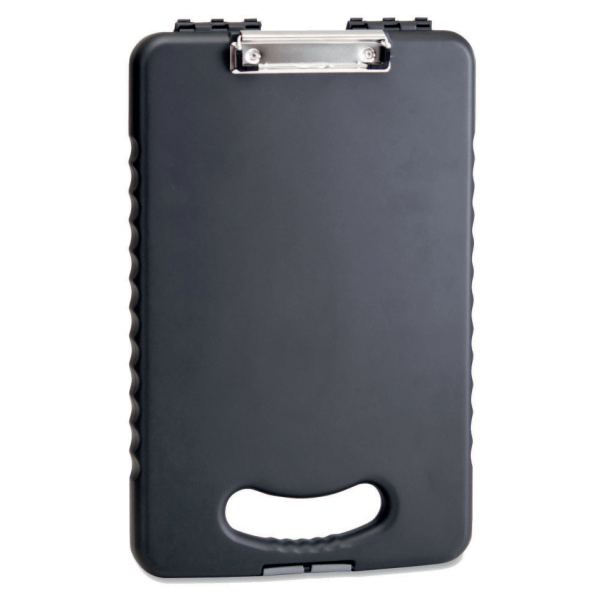 slide 2 of 4, Office Depot Brand Form Holder Storage Clipboard Box, Charcoal, 15 in x 13 in x 2 in