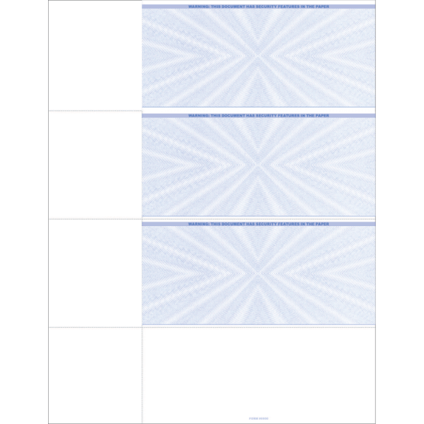 slide 2 of 2, Office Depot Brand Personal Check Refill Pack, 3-Part, Pack Of 300, 300 ct