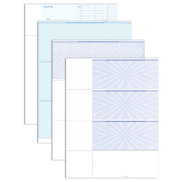 slide 2 of 6, Office Depot Brand Starter Check Refill Pack, 1 ct