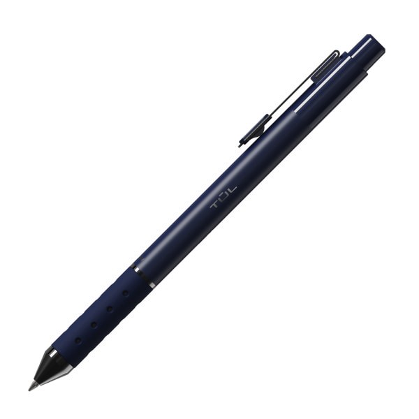 slide 3 of 6, TUL® GL Series Retractable Gel Pens, Medium Point, 0.7 mm, Assorted Gunmetal Barrel Colors, Black Ink, Pack Of 4 Pens, 4 ct