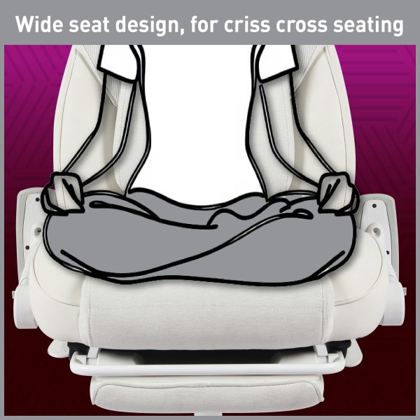 slide 4 of 10, RS Gaming™ Saphira Ergonomic Fabric/Vegan Leather High-Back Gaming Chair With Footrest, Warm White, BIFMA Compliant, 1 ct