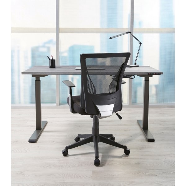 slide 8 of 10, Realspace Radley Mesh Mid-Back Task Chair, Black, 1 ct