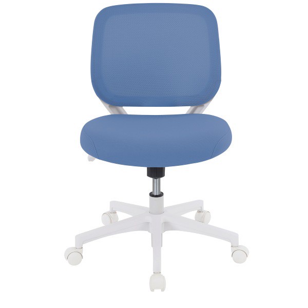 slide 4 of 10, Realspace Adley Mesh/Fabric Low-Back Task Chair, Blue/White, 1 ct