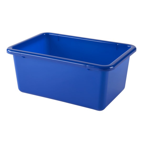 slide 5 of 6, Office Depot Brand Small Storage Bin, 5"H X 11-1/2"W X 7-7/8"D, Assorted Colors, 1 ct