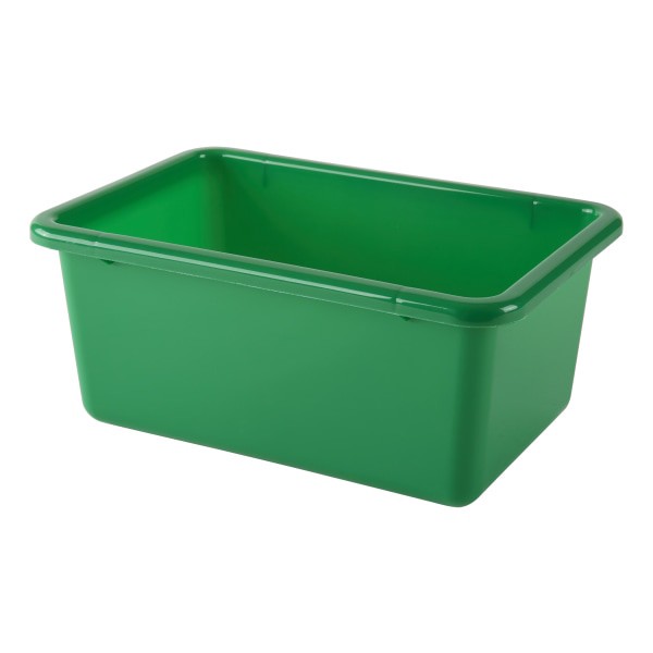 slide 3 of 6, Office Depot Brand Small Storage Bin, 5"H X 11-1/2"W X 7-7/8"D, Assorted Colors, 1 ct