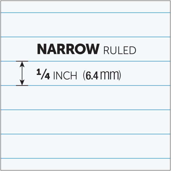 slide 3 of 6, Office Depot Brand Professional Writing Pads, 5" X 8", Narrow Ruled, 50 Sheets, 100% Recycled, White/Green, Pack Of 6 Pads, 6 ct