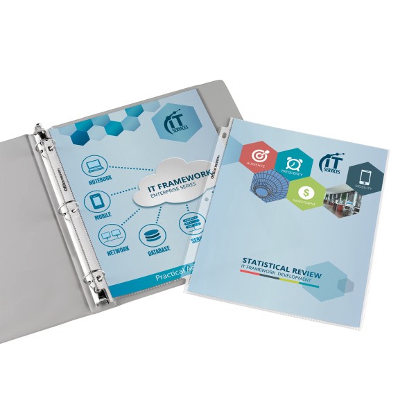 slide 2 of 2, Office Depot Brand Heavyweight Sheet Protectors, 8-1/2'' X 11'', Clear, Pack Of 25, 25 ct