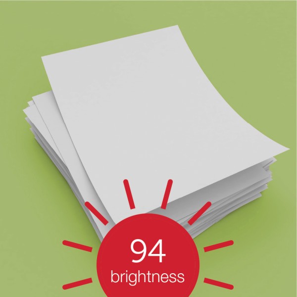 slide 2 of 7, Office Depot Brand Multi-Use Print & Copy Paper, Letter Size (8 1/2'' X 11''), 94 (U.S.) Brightness, 20 Lb, White, 500 Sheets Per Ream, Case Of 8 Reams, 500 ct