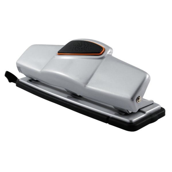 slide 2 of 2, Office Depot Brand 3-Hole Paper Punch, 20-Sheet Capacity, Silver, 1 ct
