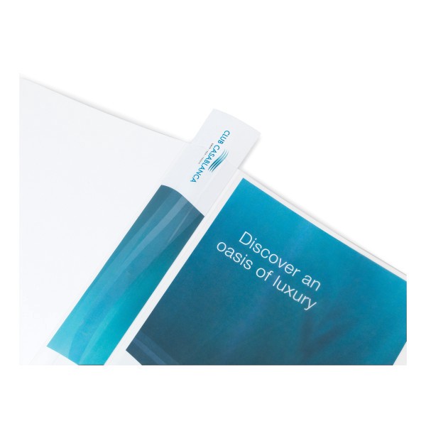 slide 2 of 2, Office Depot Brand Bound Presentation Book With 12 Pockets, White, 1 ct