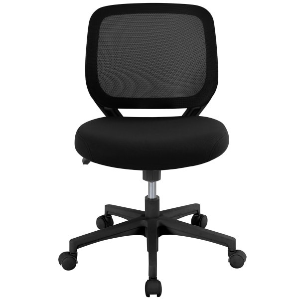 Realspace Adley Mesh/Fabric LowBack Task Chair, Black 1 ct Shipt