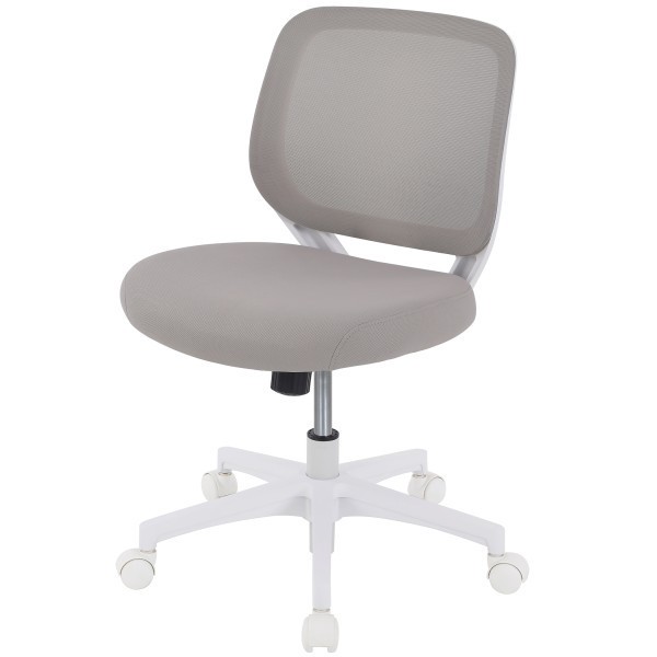 slide 3 of 10, Realspace Adley Mesh/Fabric Low-Back Task Chair, Gray/White, 1 ct