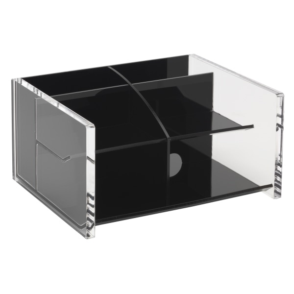 slide 3 of 5, Realspace Black Acrylic Desk Organizer, 1 ct