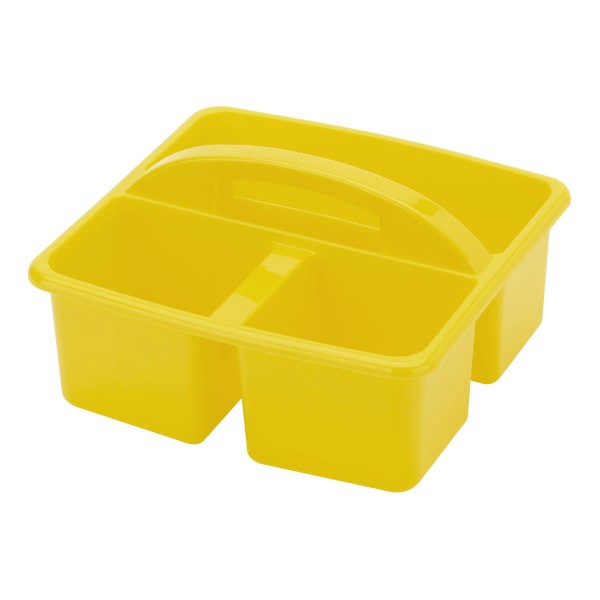 slide 5 of 5, Office Depot Brand Stackable School Storage Caddy, 9'' X 9'' X 5'', Assorted Colors, 9 in