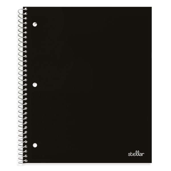 Office Depot Brand Stellar Poly Notebooks, 8'' X 101/2'', 1 Subject
