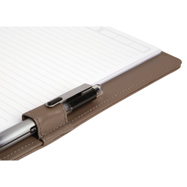 slide 2 of 5, TUL Discbound Notebook, Elements Collection, Letter Size, Leather Cover, Gunmetal/Pebbled, 1 ct