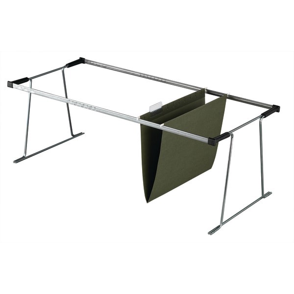 slide 2 of 3, Office Depot Brand Metal File Frame, Letter/Legal Size, Silver, 1 ct