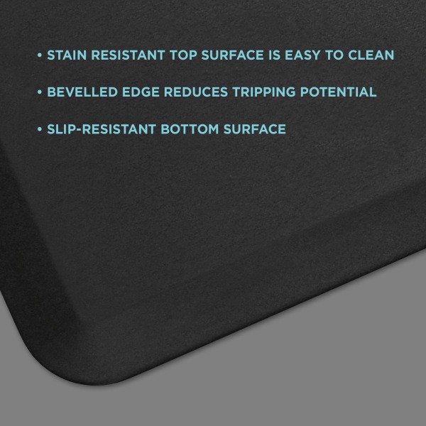 slide 5 of 8, Workpro Anti-Fatigue Floor Mat, 20&Rdquo; X 32&Rdquo;, Black, 1 ct