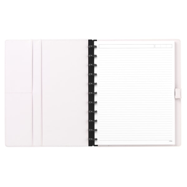 slide 6 of 6, TUL Discbound Notebook, Letter Size, 60 Sheets, Rose Gold, 60 ct