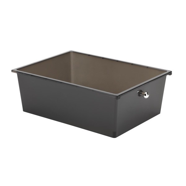 slide 2 of 7, Realspace Realpace 15-Drawer Mobile Cart, 38-3/16&Rdquo;H X 25-1/4&Rdquo;W X 15-3/8&Rdquo;D, Black/Chrome, 1 ct