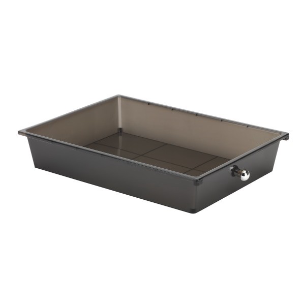 slide 3 of 7, Realspace Realpace 15-Drawer Mobile Cart, 38-3/16&Rdquo;H X 25-1/4&Rdquo;W X 15-3/8&Rdquo;D, Black/Chrome, 1 ct