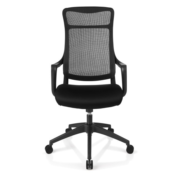 slide 7 of 10, Realspace Lenzer Mesh High-Back Task Chair, Black, 1 ct