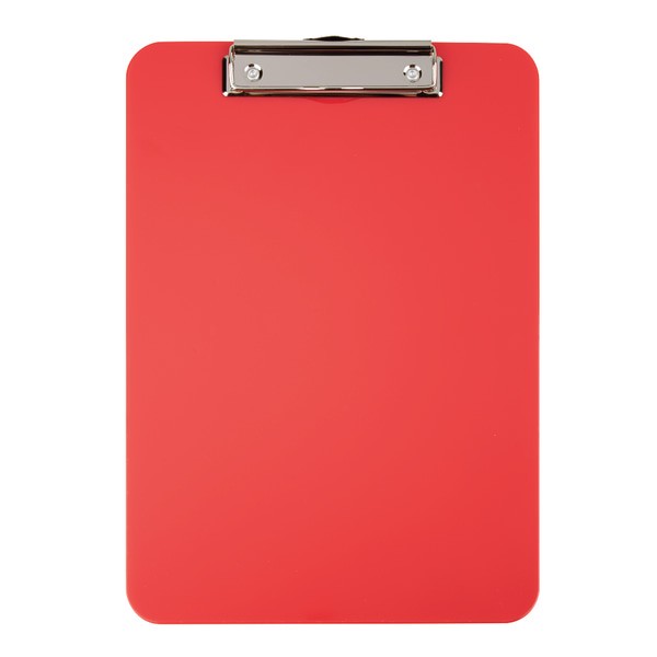 slide 4 of 4, Office Depot Brand Acrylic Clipboards, 9'' X 12'', Assorted Colors, Pack Of 3, 3 ct
