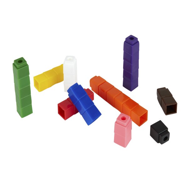 slide 2 of 2, Office Depot Brand Connecting Blocks, Assorted Colors, Pre-K, Set Of 100 Blocks, 1 ct