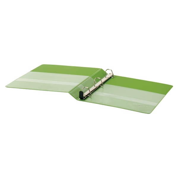 slide 2 of 5, Office Depot [In]Place Heavy-Duty View 3-Ring Binder, 1'' D-Rings, Army Green, 1 in