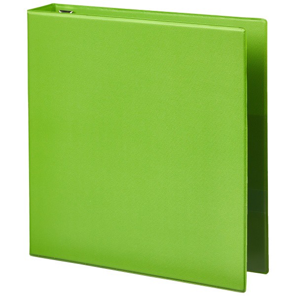 slide 4 of 6, Office Depot [In]Place Heavy-Duty 3-Ring Binder, 1 1/2'' D-Rings, Army Green, 1 ct