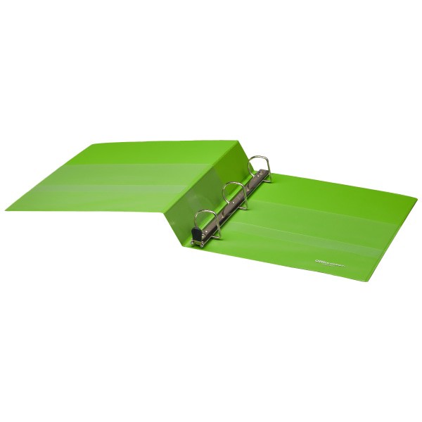 slide 5 of 6, Office Depot [In]Place Heavy-Duty 3-Ring Binder, 1 1/2'' D-Rings, Army Green, 1 ct