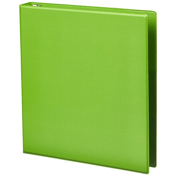 slide 5 of 6, Office Depot Heavy-Duty 3-Ring Binder, 1'' D-Rings, 49% Recycled, Army Green, 1 in