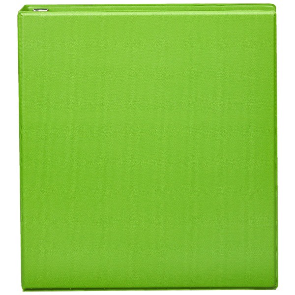 slide 6 of 6, Office Depot Heavy-Duty 3-Ring Binder, 1'' D-Rings, 49% Recycled, Army Green, 1 in
