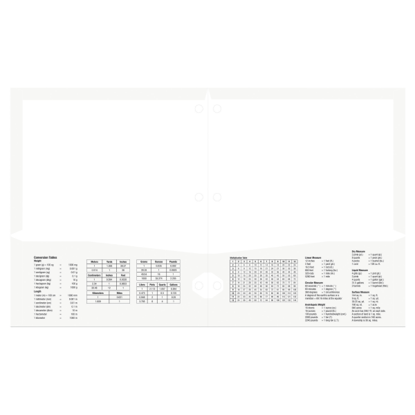 slide 2 of 2, Office Depot Brand Laminated Paper Folder, Letter Size, White, 1 ct