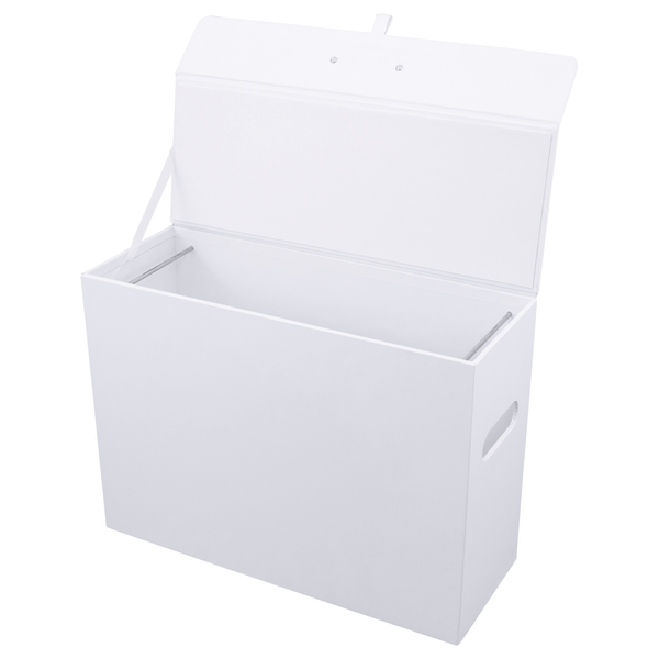 slide 4 of 4, See Jane Work Storage File Box, Letter Size, White, 1 ct