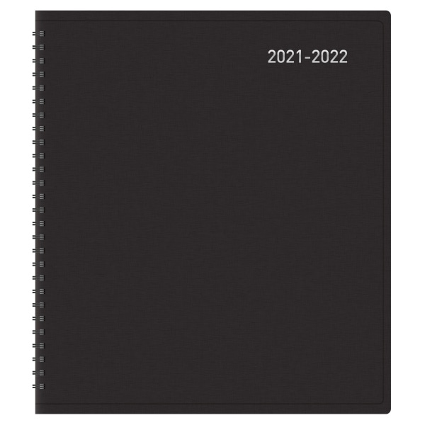 slide 4 of 4, Office Depot Brand 18-Month Weekly/Monthly Academic Planner, 6'' X 8'', 30% Recycled, Black, July 2021 To December 2022, Odus2033-016, 1 ct