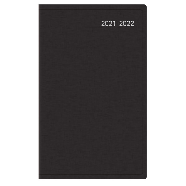 slide 4 of 4, Office Depot Brand Weekly Academic Planner, 4'' X 6-3/8'', 30% Recycled, Black, July 2021 To June 2022, 1 ct