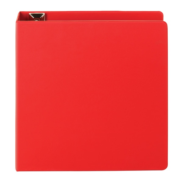 slide 3 of 5, Office Depot [In]Place Heavy-Duty 3-Ring Binder, 3'' D-Rings, Red, 3 in