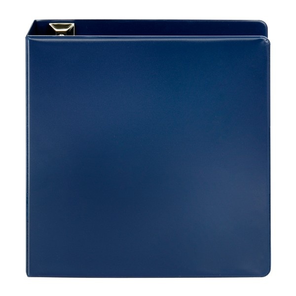 slide 2 of 5, Office Depot [In]Place Heavy-Duty 3-Ring Binder, 3'' D-Rings, Navy, 3 in