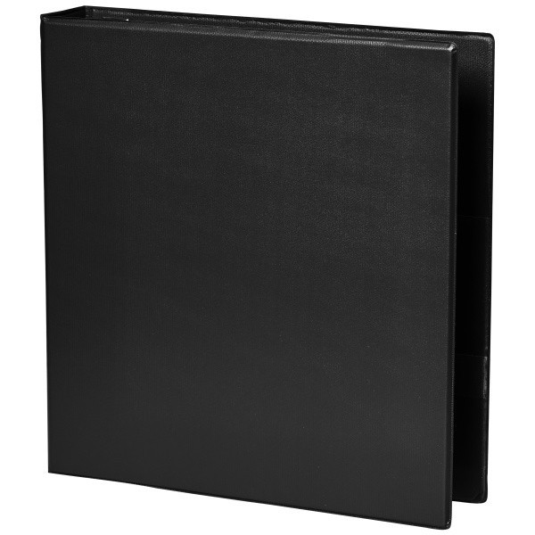 slide 3 of 6, Office Depot [In]Place Heavy-Duty Easy-Open 3-Ring Binder, 1 1/2'' D-Rings, Black, 1 ct