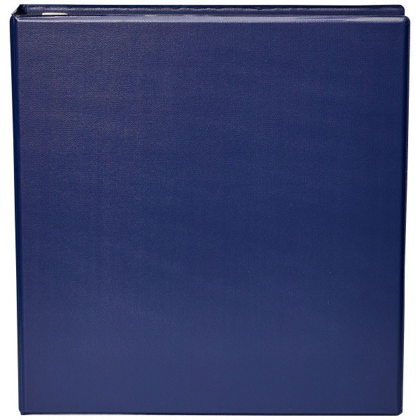 slide 2 of 6, Office Depot [In]Place Heavy-Duty 3-Ring Binder, 1 1/2'' D-Rings, Navy, 1 ct