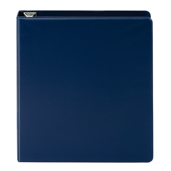 slide 2 of 5, Office Depot [In]Place Heavy-Duty 3-Ring Binder, 1 1/2'' D-Rings, Navy, 1 ct