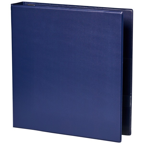 slide 6 of 6, Office Depot [In]Place Heavy-Duty 3-Ring Binder, 1 1/2'' D-Rings, Navy, 1 ct