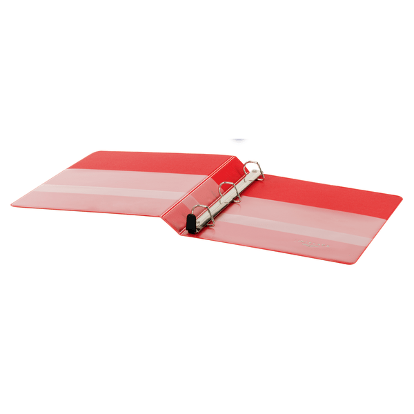 slide 3 of 10, Office Depot [In]Place Heavy-Duty 3-Ring Binder, 1'' D-Rings, Red, 1 in