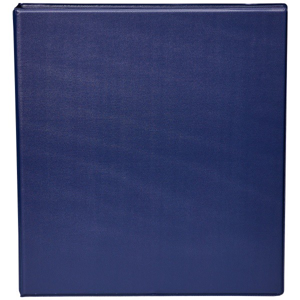 slide 2 of 6, Office Depot [In]Place Heavy-Duty 3-Ring Binder, 1'' D-Rings, Navy, 1 in