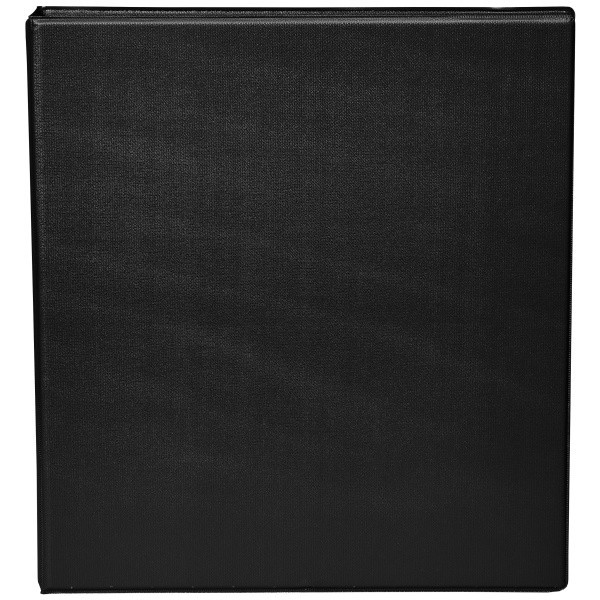 slide 4 of 6, Office Depot Brand Heavy-Duty 3-Ring Binder, 1'' D-Rings, Black, 1 ct