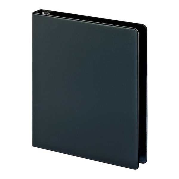 slide 3 of 5, Office Depot Brand Heavy-Duty 3-Ring Binder, 1'' D-Rings, Black, 1 ct