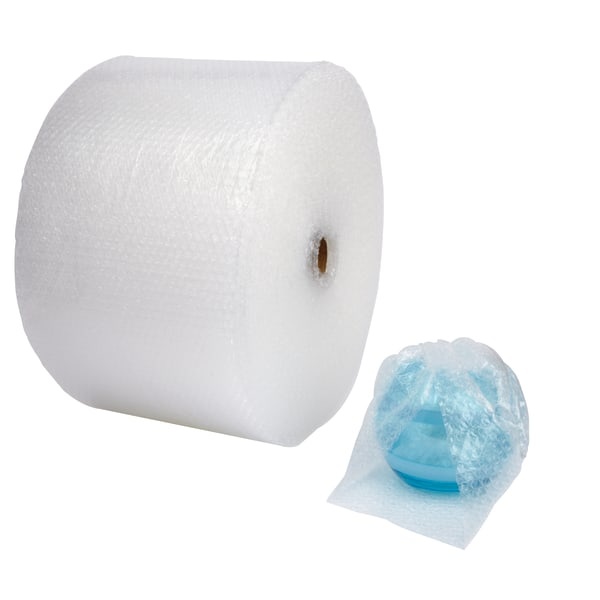 slide 2 of 3, Office Depot Brand Small Bubble Wrap, 3/16&Rdquo; Thick, Clear, 12&Rdquo; X 200', 1 ct