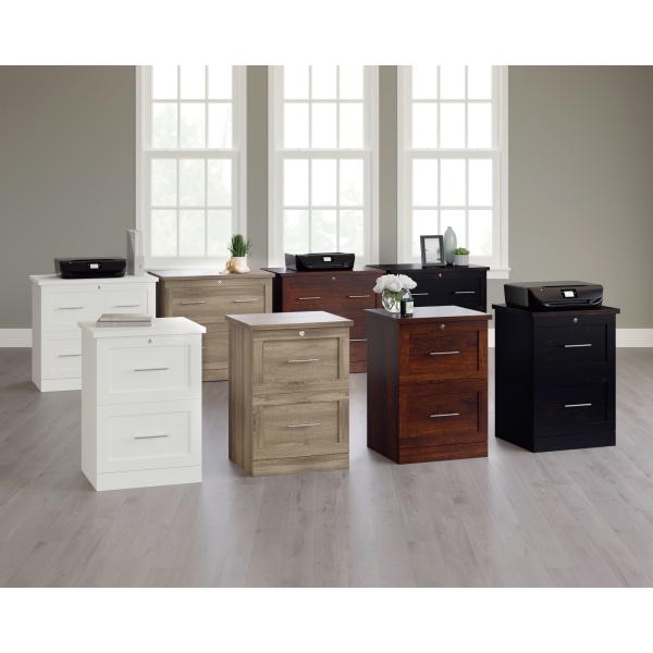 slide 2 of 8, Realspace 2-Drawer 17''D Vertical File Cabinet, Spring Oak, 1 ct